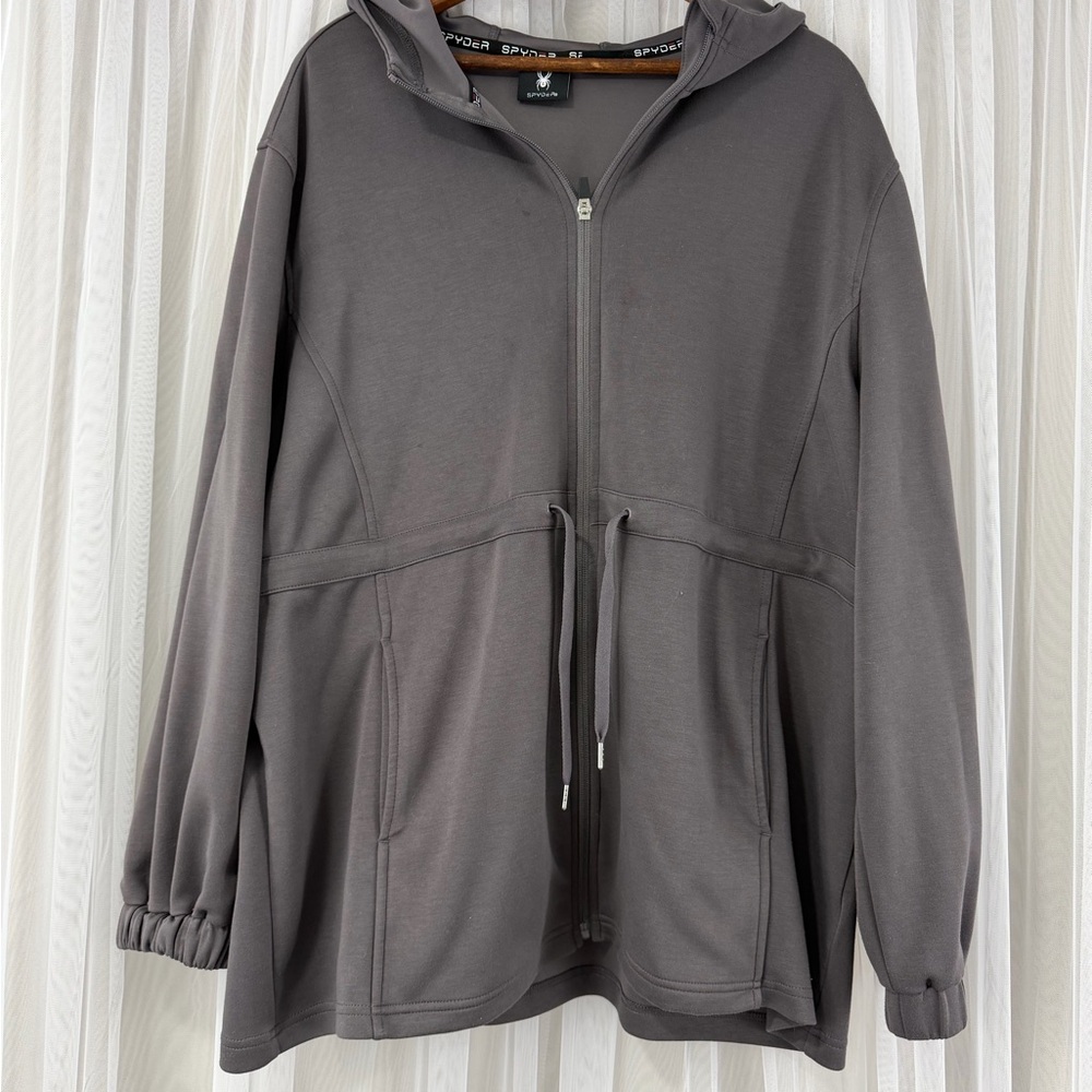 Spyder Charcoal Full-Zip Jacket